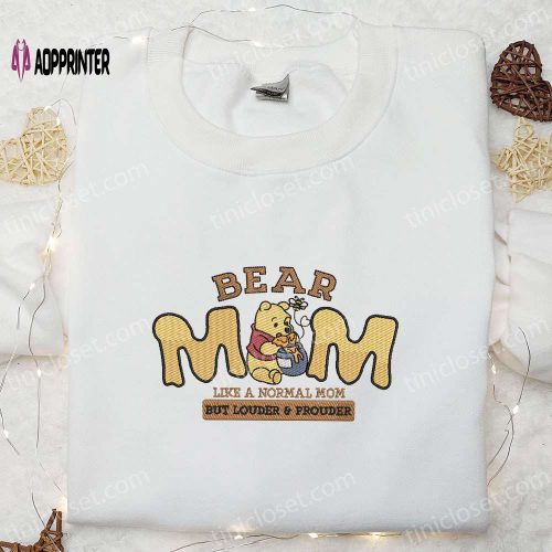 Baseball Mama Embroidered Shirt & Sports Hoodie: Perfect Mother’s Day Gift Idea