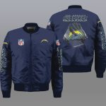 Los Angeles Chargers Bomber Jacket – Navy Blue