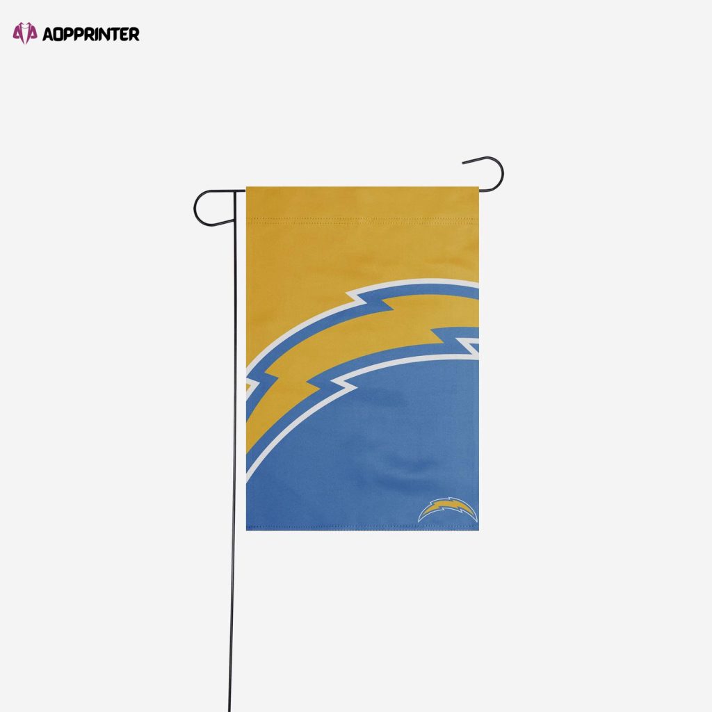 Los Angeles Chargers Colorblock Helmet Garden Flag – House Flag Home Decor Gift – House Flag Home Decor Gift