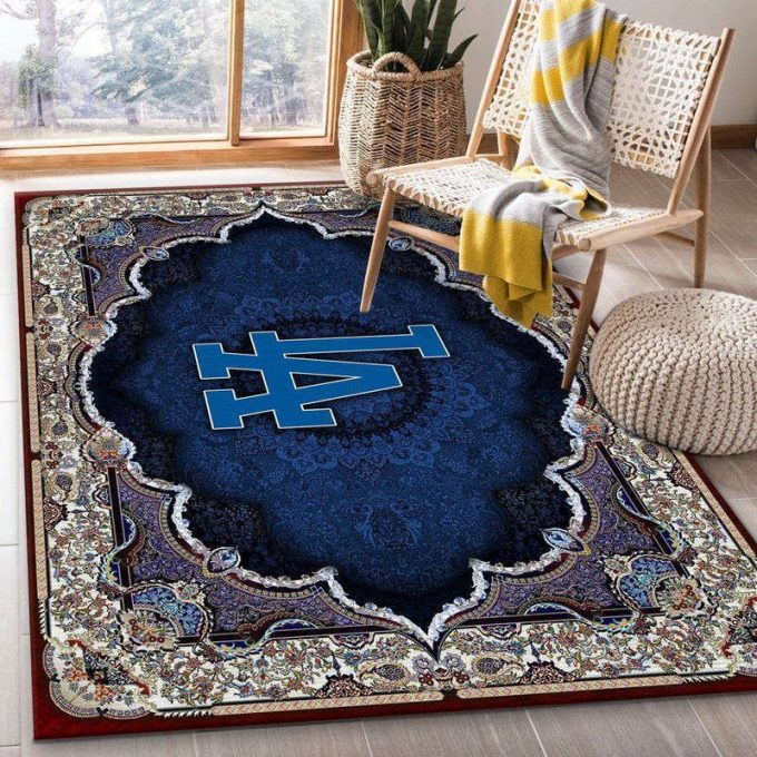 Los Angeles Dodgers Rug Living Room Floor Decor Fan Gifts