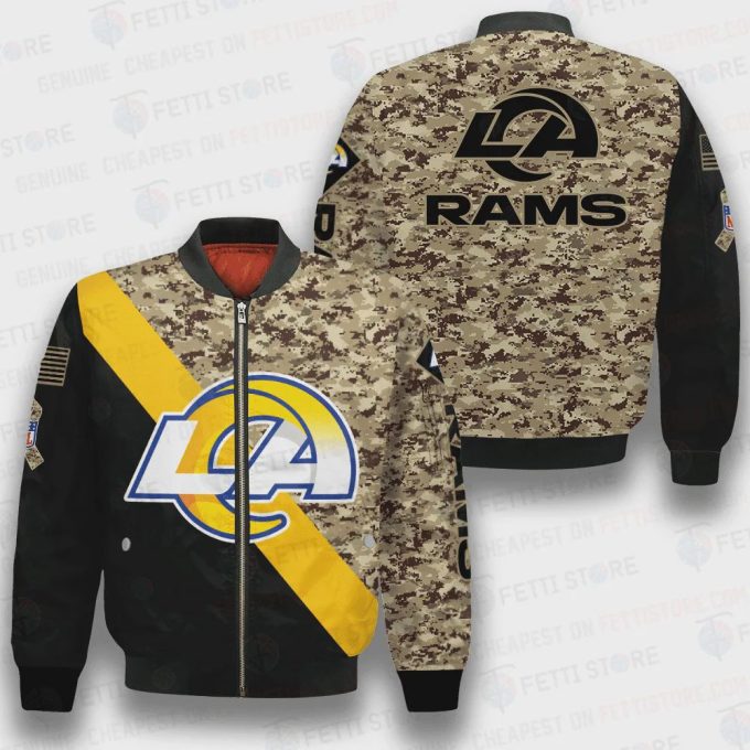 Los Angeles Rams – National Football League AOP Bomber Jacket V1