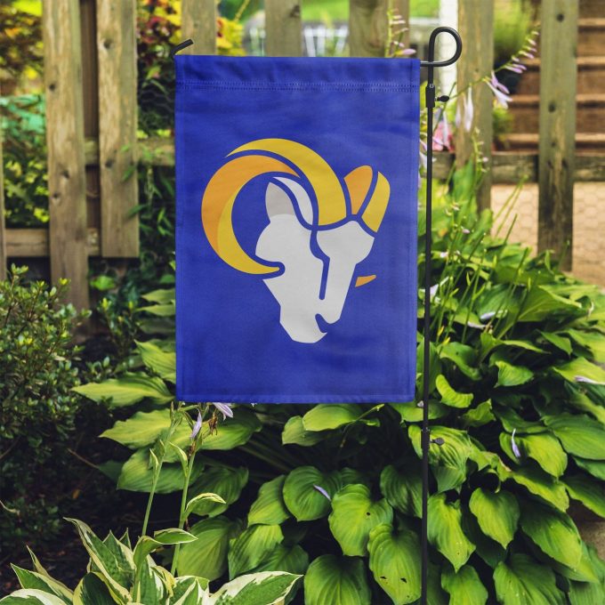 Los Angeles Rams Solid Garden Flag – House Flag Home Decor Gift – House Flag Home Decor Gift