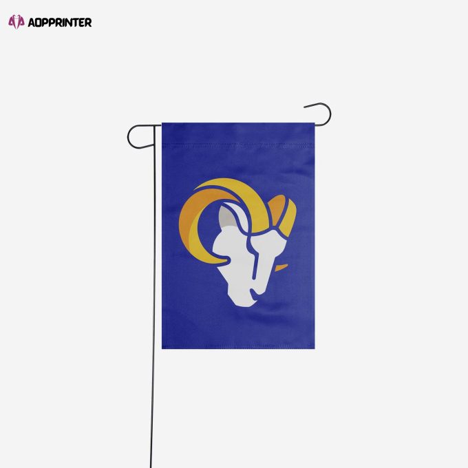 Los Angeles Rams Solid Garden Flag – House Flag Home Decor Gift – House Flag Home Decor Gift