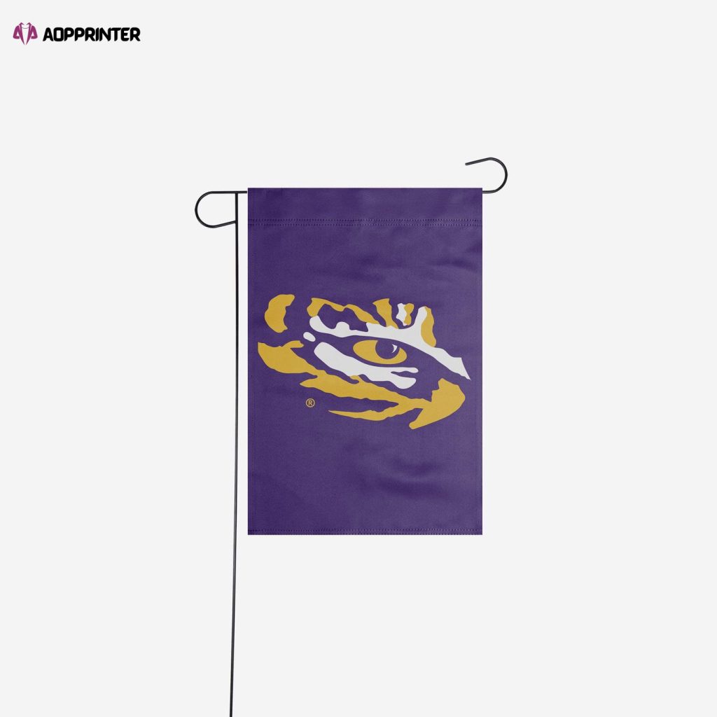 LSU Tigers Solid Garden Flag – House Flag Home Decor Gift – House Flag Home Decor Gift