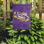 LSU Tigers Solid Garden Flag – House Flag Home Decor Gift – House Flag Home Decor Gift