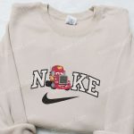 Mack Truck x Nike Cartoon Embroidered Sweatshirt & Disney Characters T-shirt: Best Family Gift Ideas