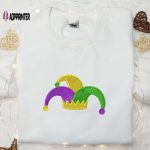 Mardi Gras Jester Hat Shirt & Holiday Hoodie – Best Gift Ideas!