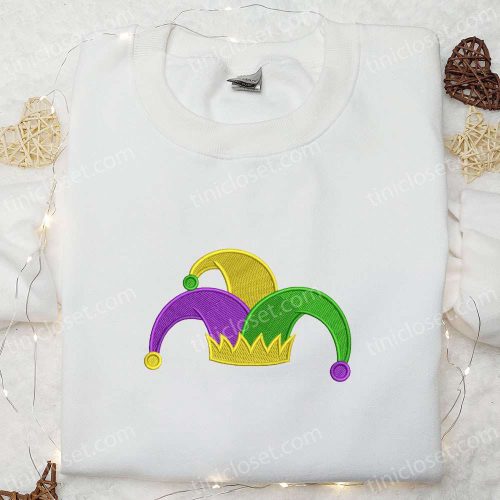 Mardi Gras Jester Hat Shirt & Holiday Hoodie – Best Gift Ideas!