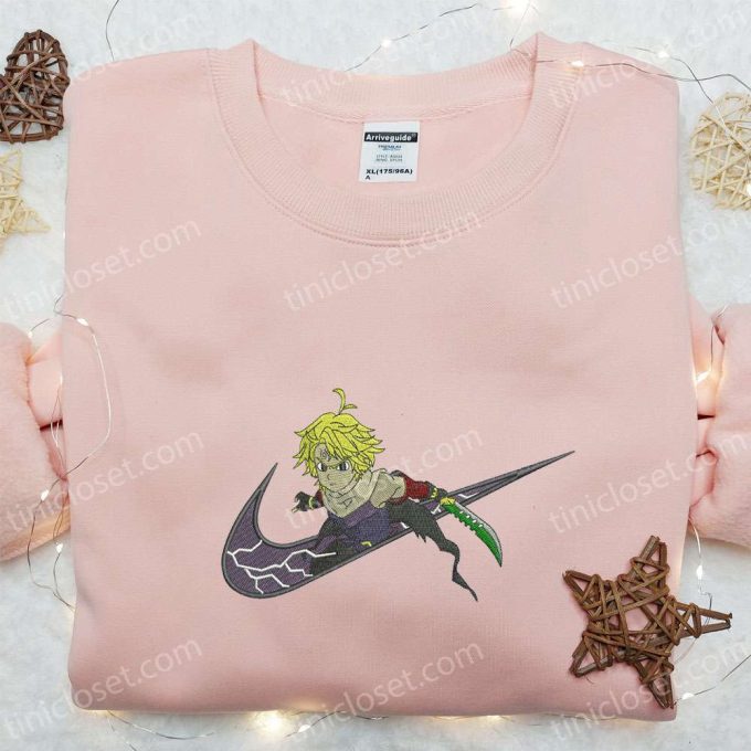 Meliodas x Nike Swoosh Anime Hoodie & Shirt: Best Birthday Gift Ideas