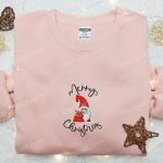 Merry Christmas Gnome Santa Shirt & Hoodie: Best Family Gifts