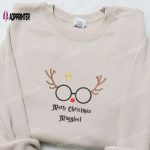 Merry Christmas Muggle Harry Potter Reindeer Shirt & Hoodie – Best Family Gifts