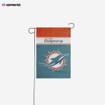 Miami Dolphins Garden Flag – House Flag Home Decor Gift – House Flag Home Decor Gift