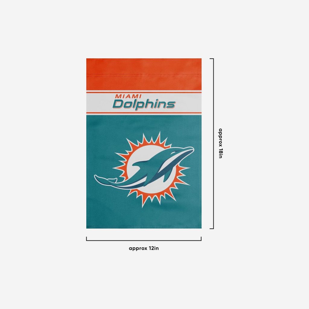 Miami Dolphins Garden Flag – House Flag Home Decor Gift – House Flag Home Decor Gift