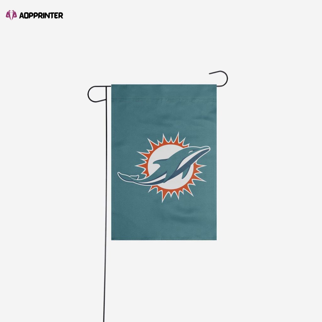 Miami Dolphins Solid Garden Flag – House Flag Home Decor Gift – House Flag Home Decor Gift