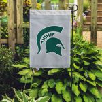 Michigan State Spartans Solid Garden Flag – House Flag Home Decor Gift – House Flag Home Decor Gift