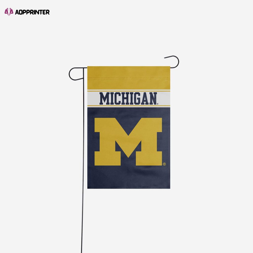 Michigan Wolverines Garden Flag – House Flag Home Decor Gift – House Flag Home Decor Gift