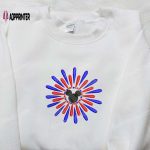 Mickey Fireworks Embroidered Shirt: Disney s Best Patriotic Shirt