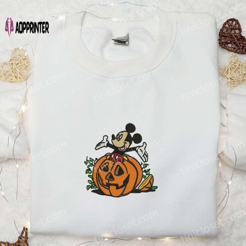 Mary Sanderson Embroidered Hoodie: Perfect Halloween Sweatshirt for Lovers Best Gift!