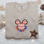 Mickey Mouse Happy 4th of July Embroidered Shirt: Disney s Best Patriotic Shirts