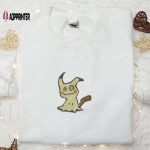 Mimikyu Pokemon Embroidered Shirt Sweatshirt & Anime Hoodie: Unique Stylish & High-Quality