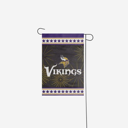 Minnesota Vikings Americana Garden Flag – House Flag Home Decor Gift – House Flag Home Decor Gift