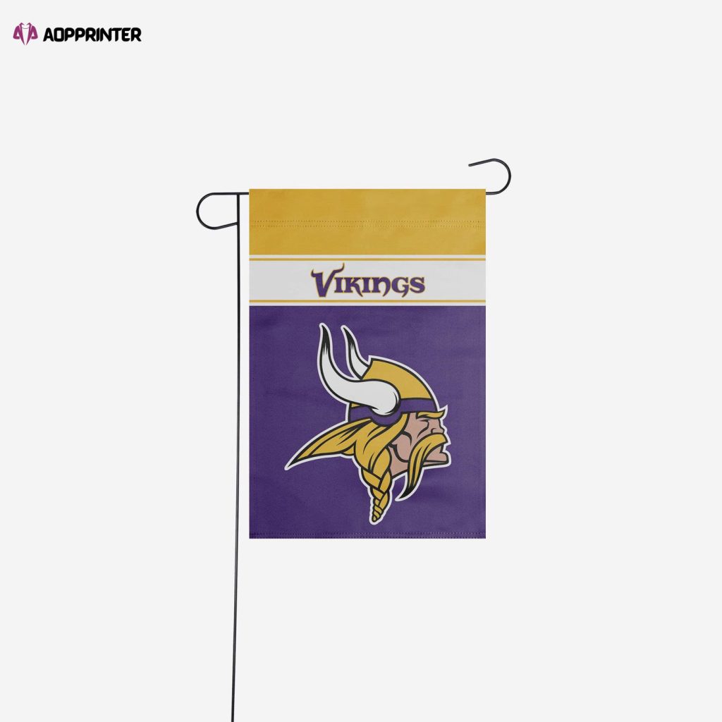 Minnesota Vikings Garden Flag – House Flag Home Decor Gift – House Flag Home Decor Gift