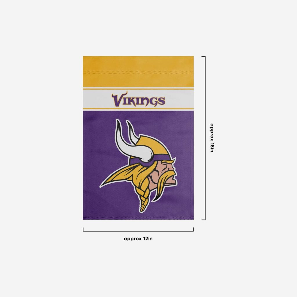 Minnesota Vikings Garden Flag – House Flag Home Decor Gift – House Flag Home Decor Gift