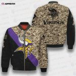 Minnesota Vikings – National Football League AOP Bomber Jacket V1