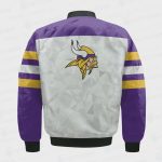 Minnesota Vikings NFL 2023 Starter Thursday Night Gridiron Raglan Unisex Bomber Jacket V6