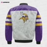 Minnesota Vikings NFL 2023 Starter Thursday Night Gridiron Raglan Unisex Bomber Jacket V6