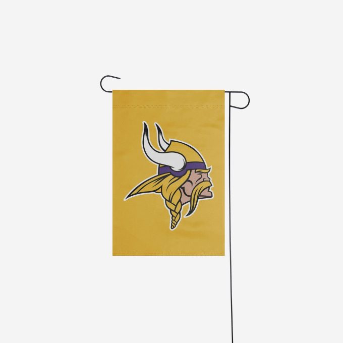 Minnesota Vikings Solid Garden Flag – House Flag Home Decor Gift – House Flag Home Decor Gift