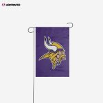 Minnesota Vikings Solid Garden Flag – House Flag Home Decor Gift – House Flag Home Decor Gift