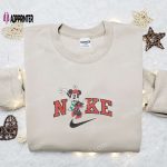 Minnie Mouse Retro x Nike Christmas Sweatshirt: Disney Characters Embroidered Shirt Perfect Christmas Gift!