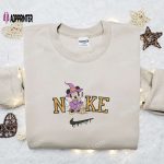 Minnie Mouse Witch x Nike Embroidered Sweatshirt: Disney Characters Halloween Shirt Best Gift Idea