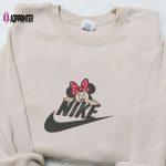 Minnie Mouse x Nike Embroidered Sweatshirt & Disney Characters T-shirt – Best Family Gift Ideas