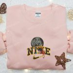 Monkey D Luffy Gear 3 x Nike Swoosh Anime Hoodie – One Piece & Nike Inspired Embroidered Shirts