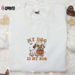 My Dog is My Boo Kawaii Ghost Puppy Shirt – Best Halloween Gift for Family!