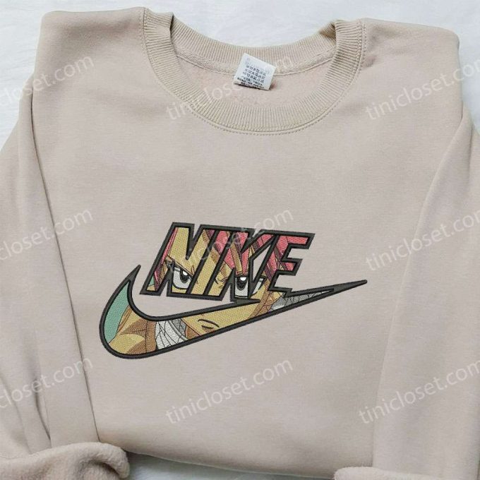 Natsu Dragneel x Nike Shirt: Fairy Tail Embroidered Nike Inspired Design