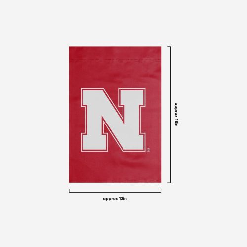 Nebraska Cornhuskers Solid Garden Flag – House Flag Home Decor Gift – House Flag Home Decor Gift