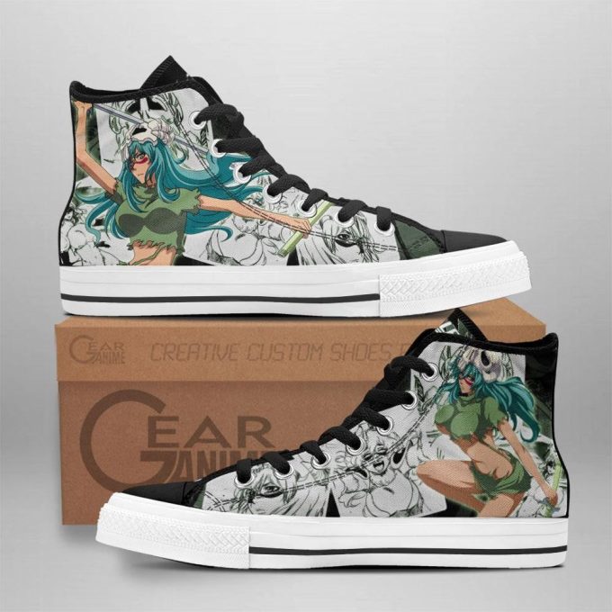 Nelliel Tu Odelschwanck High Top Shoes Custom Bleach Anime For Fans