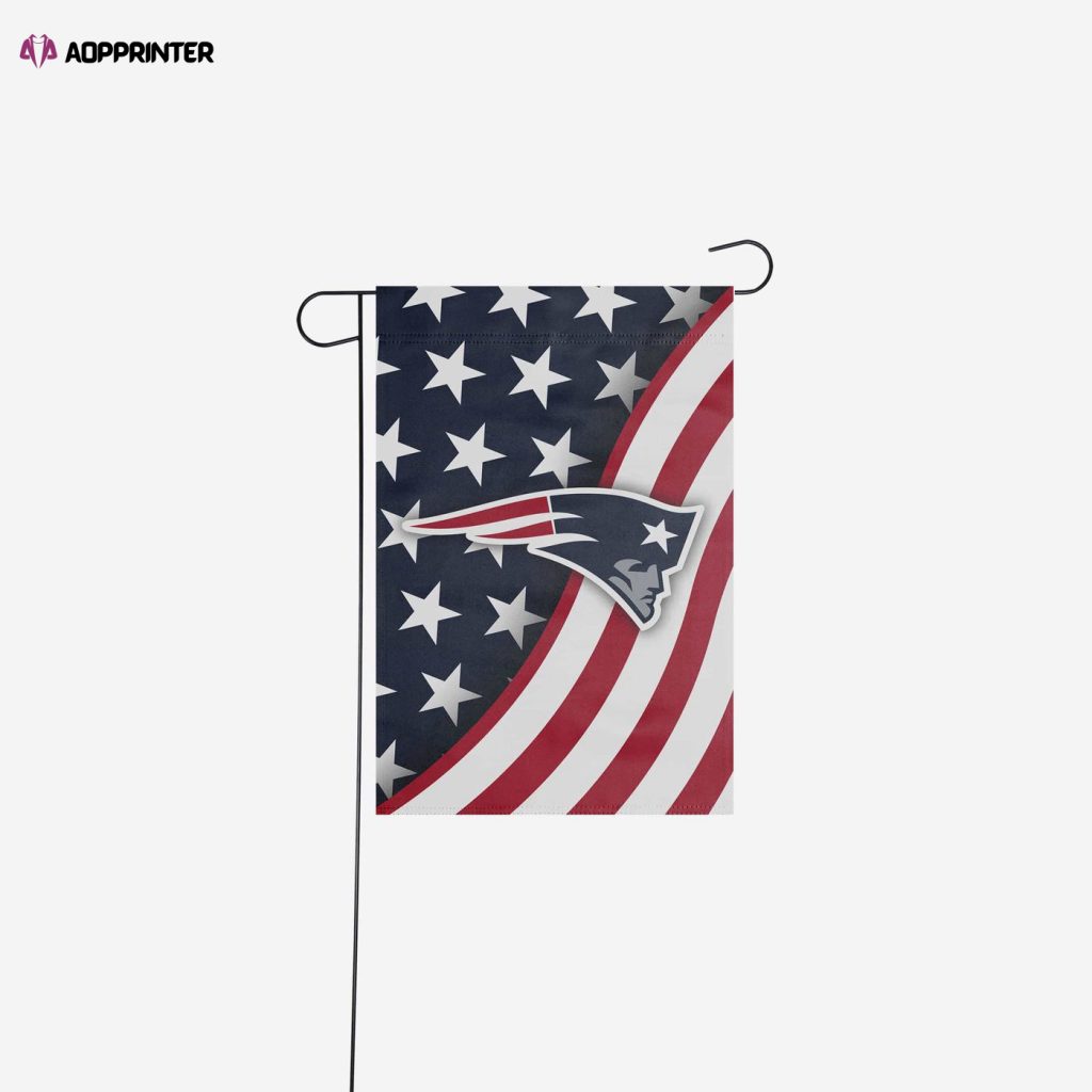 New England Patriots Americana Garden Flag – House Flag Home Decor Gift – House Flag Home Decor Gift