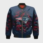 New England Patriots Bomber Jacket 3D Printed Camouflage Vintage