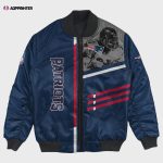 New England Patriots Bomber Jacket 3D Printed Personalized Football For Fan