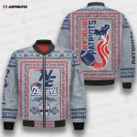 New England Patriots Classic Pattern NFL 3D Bomber Jacket