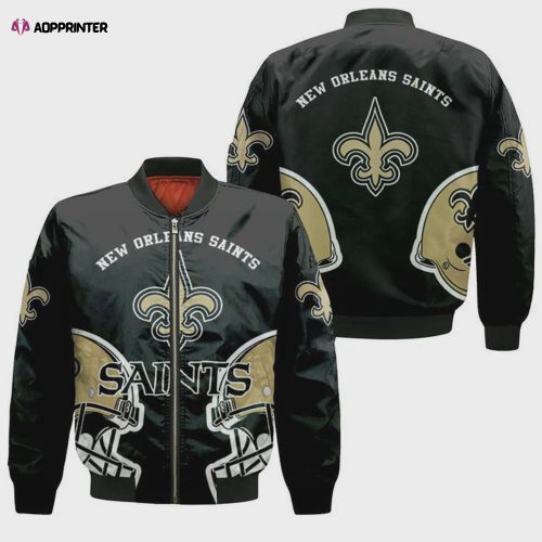 New Orleans Saints X Super Bowl Champions Design Bomber Jacket