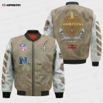 New Orleans Saints X Champions Design Bomber Jacket V1