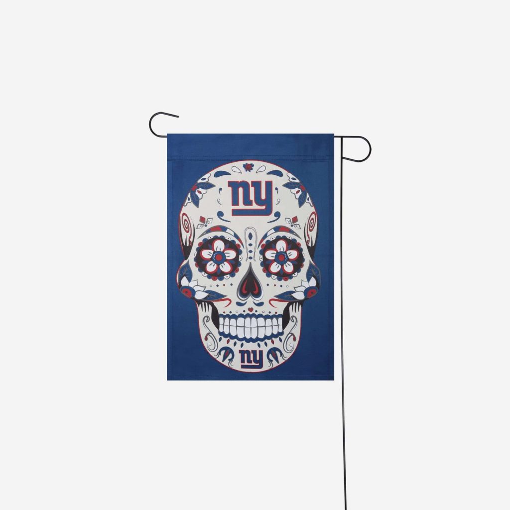 New York Giants Day of the Dead Garden Flag – House Flag Home Decor Gift – House Flag Home Decor Gift