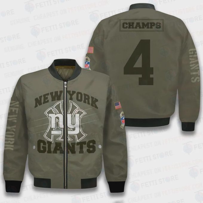 New York Giants – National Football League 2023 Unisex AOP Bomber Jacket V2