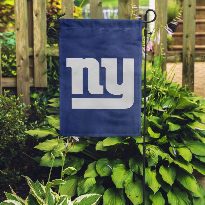 New York Giants Solid Garden Flag – House Flag Home Decor Gift – House Flag Home Decor Gift