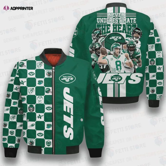 New York Jets NFL 2023 Unisex AOP Bomber Jacket